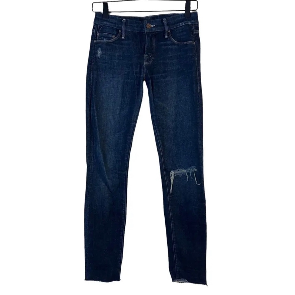 Mother Looker Ankle Fray jeans